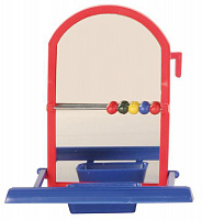 Игрушка "Trixie" для птиц "Зеркальце и счёты"