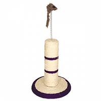 Triol Когтеточка Столбик с мышкой