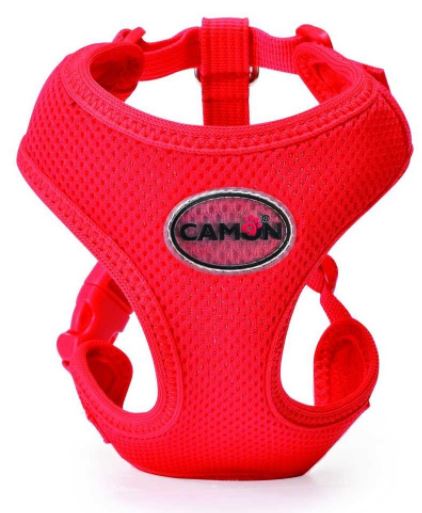 CAMON Шлея из сетчатого полиэстра красная