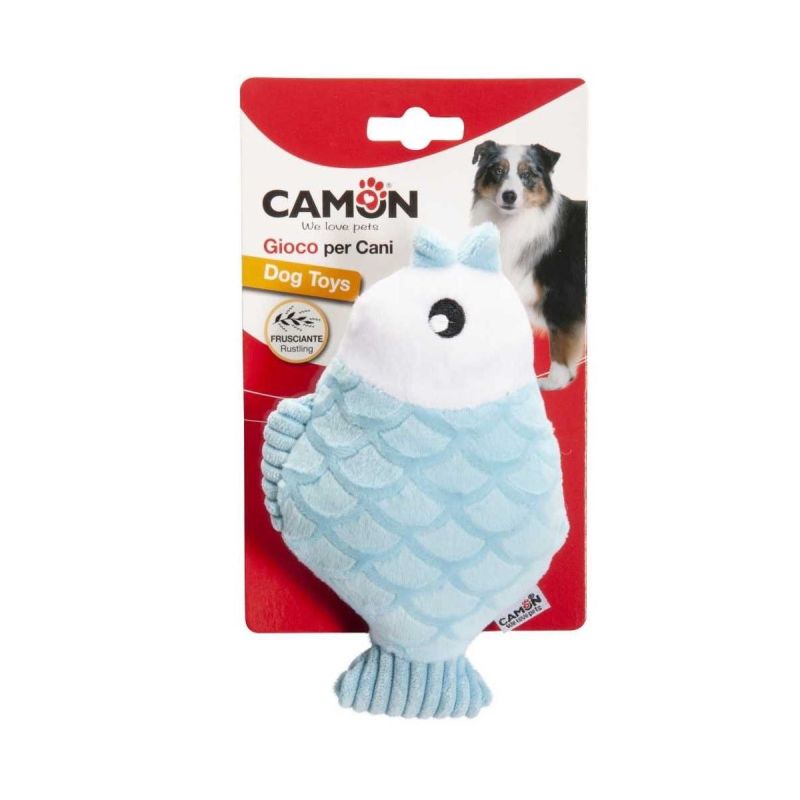 CAMON Рыба плюшевая хрустящая для собак
