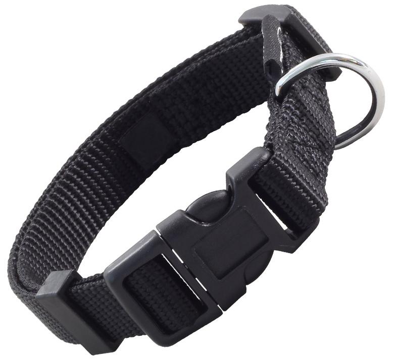 Triol Ошейник нейлоновый Стандарт, черный