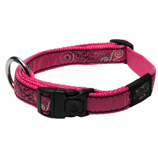 Ошейник Rogz "Fancy dress" (Pink Bone)