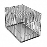 Клетка-переноска с металлическим поддоном