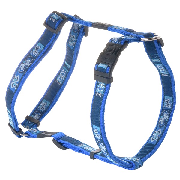 Шлейка Rogz "Fancy Dress" (Indigo Bones)