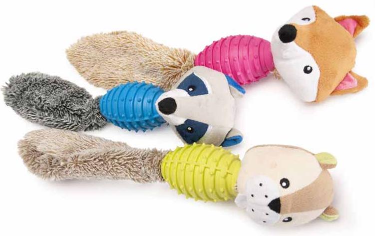 CAMON Звери плюшевые с резиновым телом