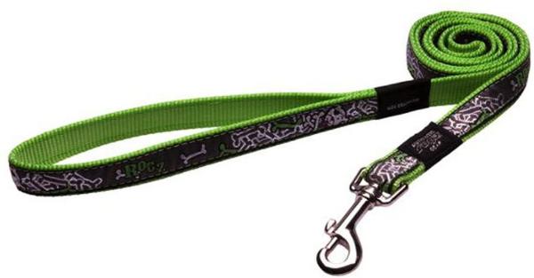 Поводок Rogz Fancy dress Lime Bone