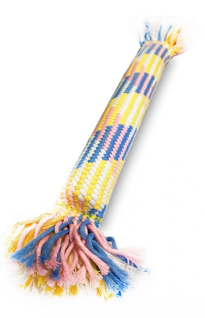 Игрушка-канат особо прочный в виде длинной колбаски