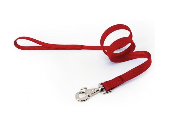 CAMON Поводок нейлоновый, красный