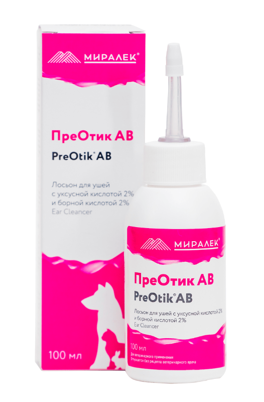 Миралек Лосьон для ушей ПреОтик АВ