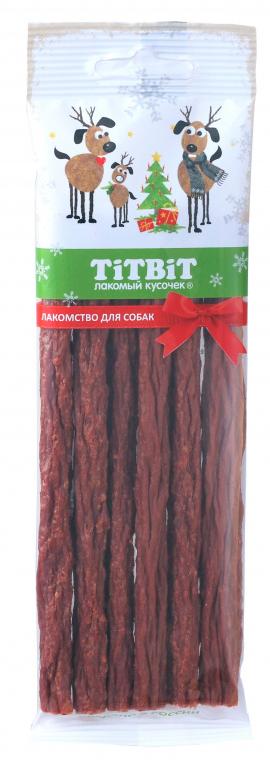 ТИТБИТ Колбаса Миланская для собак (Новогодняя коллекция)