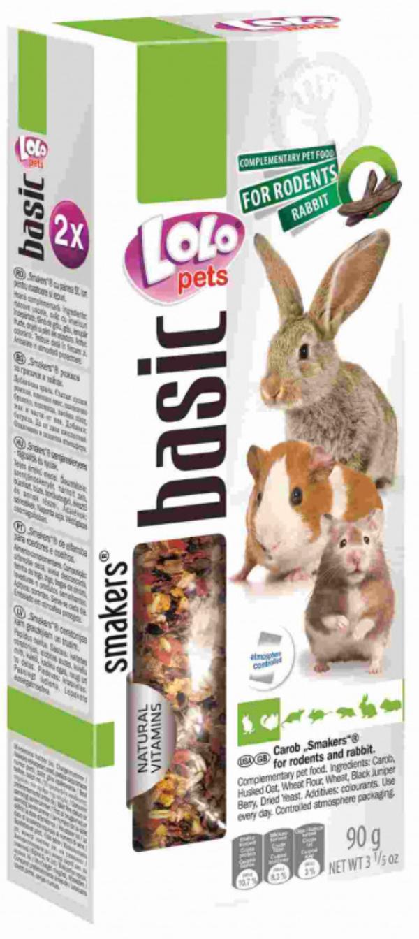 Lolo Pets Smakers с плодами рожкового дерева, 90 г