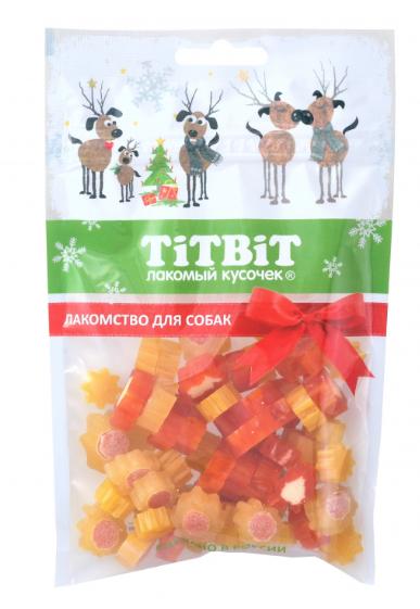 ТИТБИТ Мясной мармелад Ассорти Новогодняя коллекция, 70 г