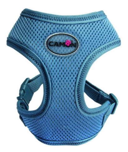 CAMON Шлея из сетчатого полиэстра синяя