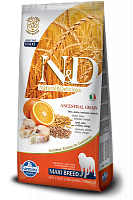 Farmina N&D LG Adult Maxi (Треска и апельсин)