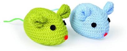 CAMON Мыши вязаные с кошачьей мятой 2 шт/уп