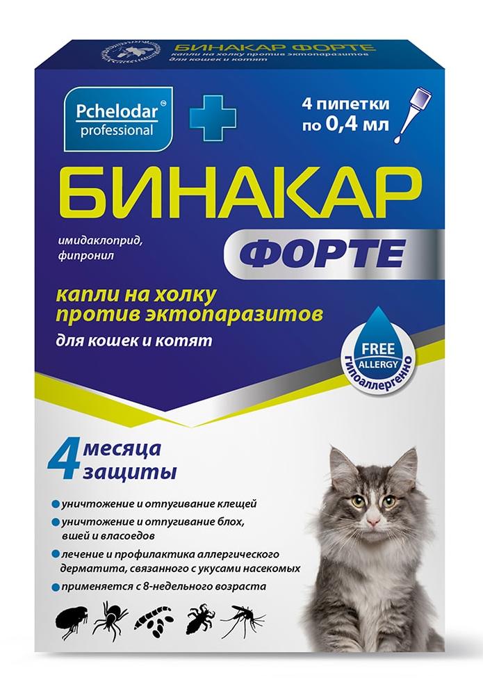 Pchelodar Бинакар Форте для кошек и котят