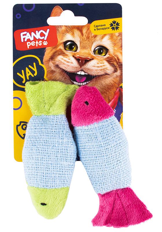 Fancy pets Игрушка для котов Микс рыбок, 11,5 см