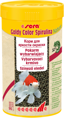 Sera Корм для золотых рыбок "Goldy Color Spirulina Nature"