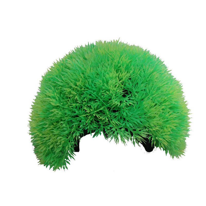 Marlin Aquarium Грот-укрытие Полусфера с растениями (светло-зеленая)