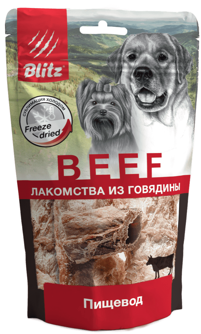 BLITZ Лакомство для собак Пищевод