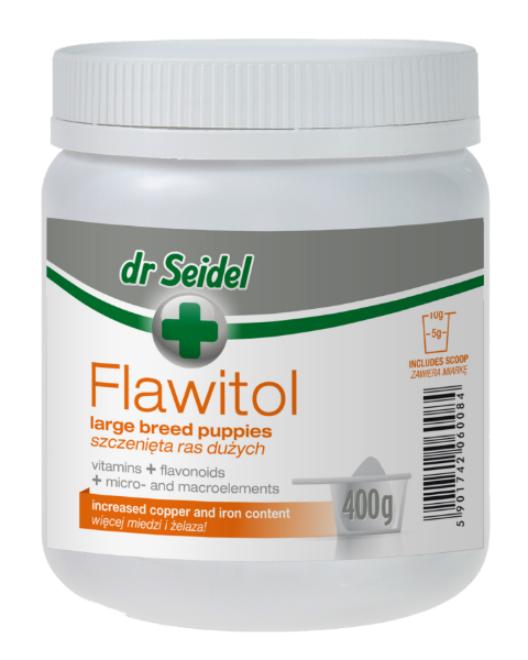 Dr. Seidel Флавитол Порошок для щенков крупных пород