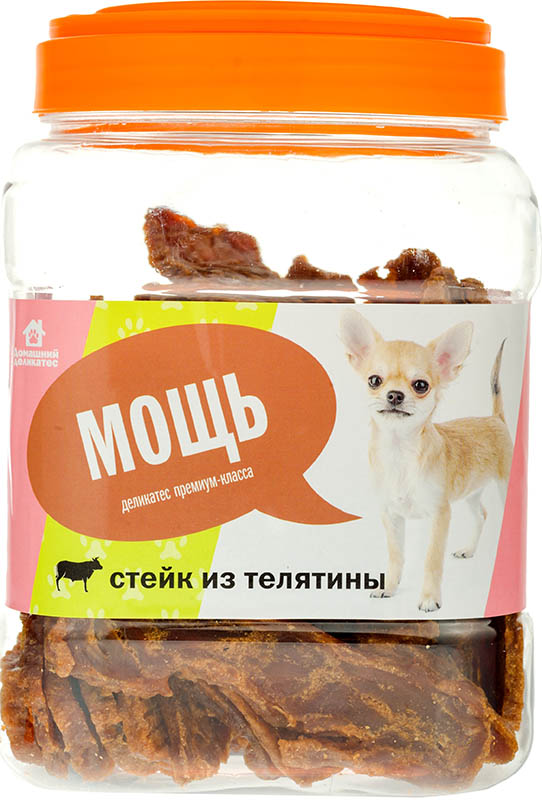 Домашний деликатес "Мощь" (стейк из телятины)