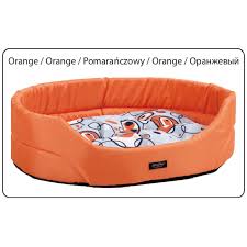 Лежак Ami Play "Crazy" овальный (Оранжевый)