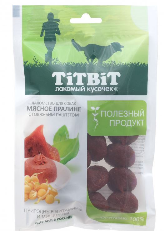 ТИТБИТ Пралине мясное с говяжьим паштетом