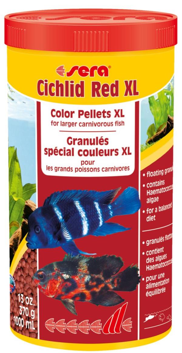 Sera Корм для услиления окраса цихлид "Cichlid Red" XL
