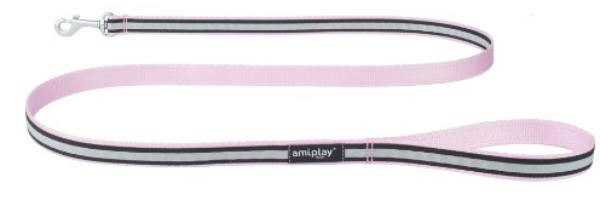 Поводок AmiPlay Shine (Розовый)