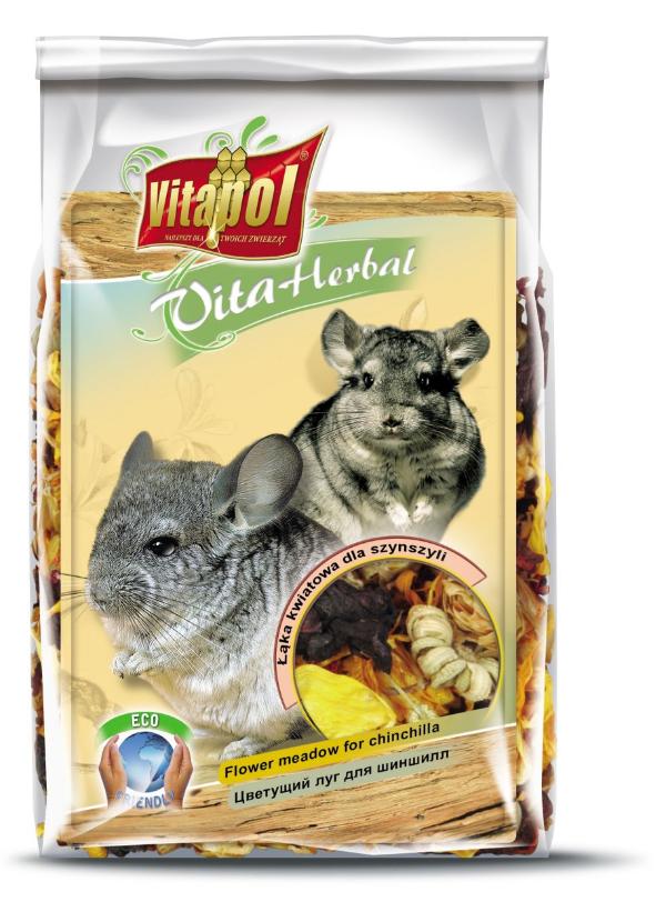 Vitapol Herbal Цветущий луг для шиншилл, 30 г