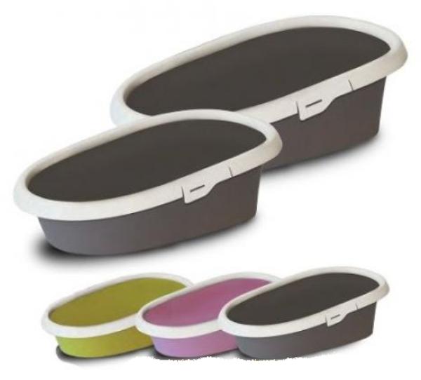 Георпласт Туалет "Lettiera Minou Mini Grigio S. + Corn"