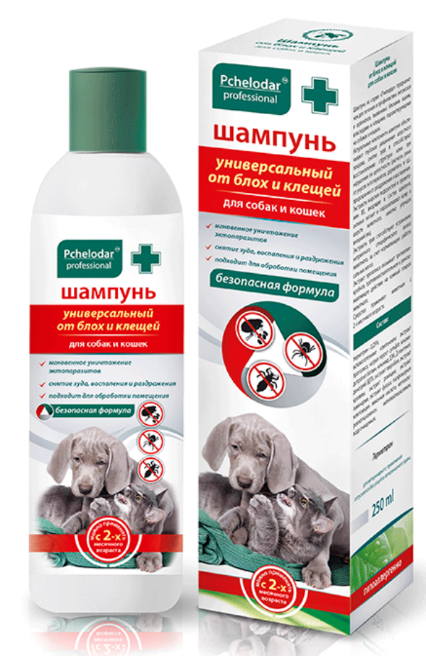 Pchelodar Шампунь универсальный от блох и клещей