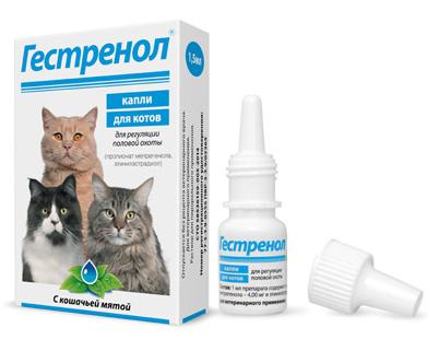 СКиФФ Капли Гестренол для котов