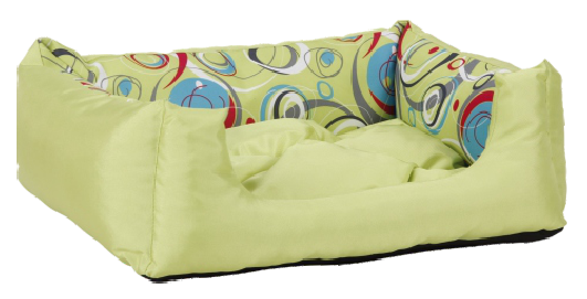 Лежак Ami Play "Crazy" квадратный (Зелёный)