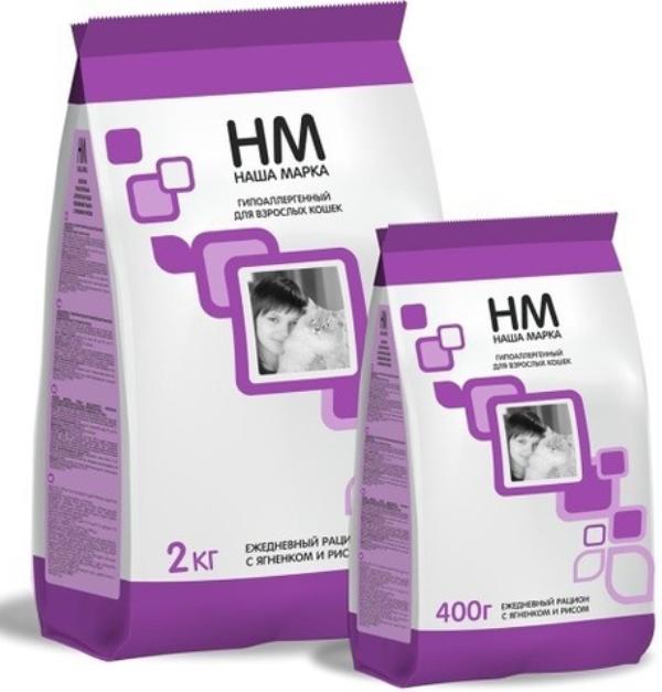 НМ гипоаллергенный для котов (Ягненок, рис)
