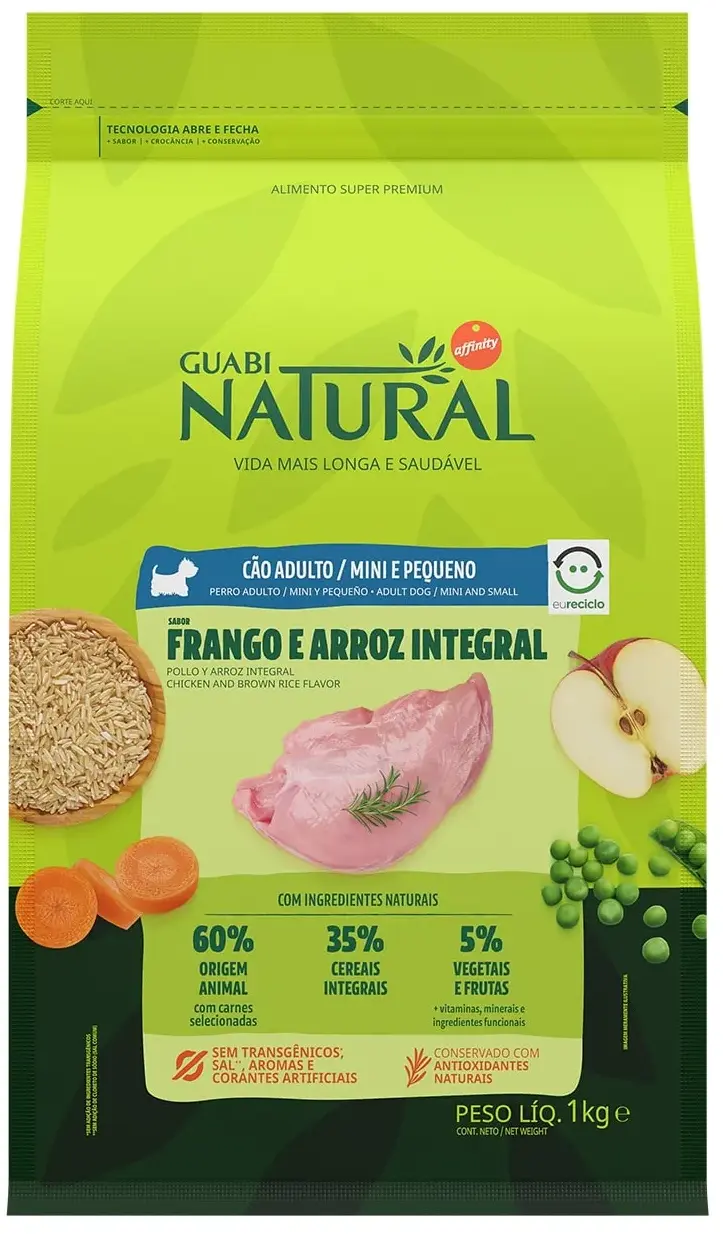 Guabi Natural Dog Adult Mini (Цыпленок, рис)