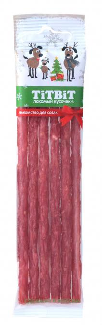 ТИТБИТ Колбаса Кальяри для собак (Новогодняя коллекция)