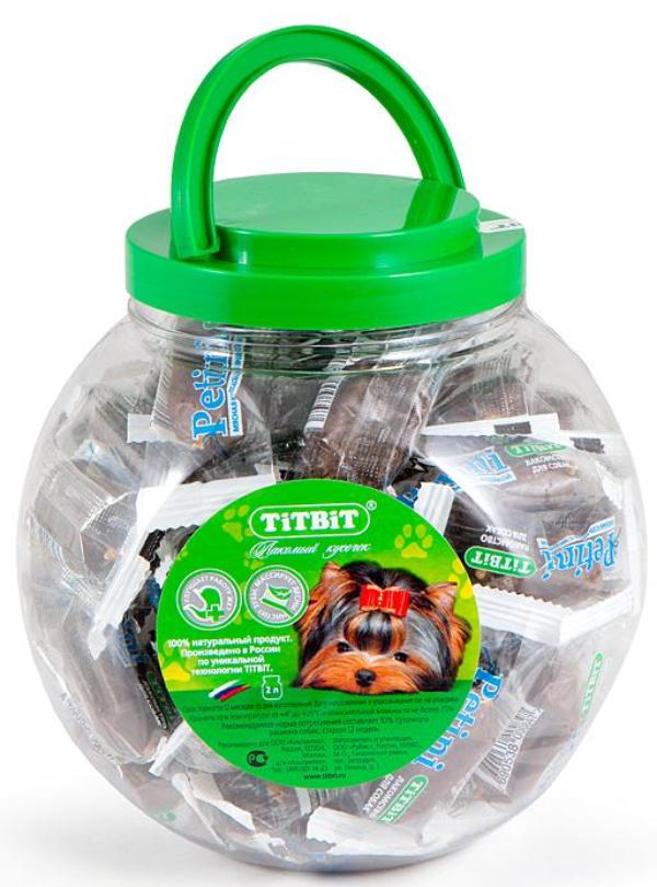 ТИТБИТ Колбаски "Petini" с индейкой, банка (60 шт.)