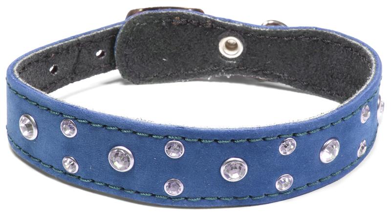 Gamma Ошейник-миди двойной с расширением и стразами