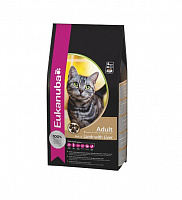 Eukanuba Adult with Lamb&Liver для кошек с ягненком и печенью
