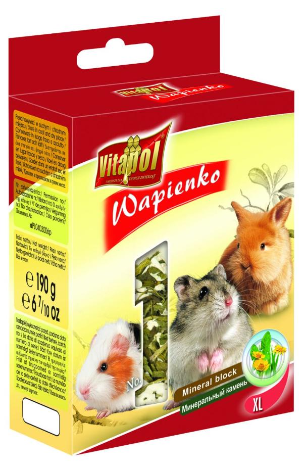 Vitapol Натуральный минеральный камень с одуванчиком XL