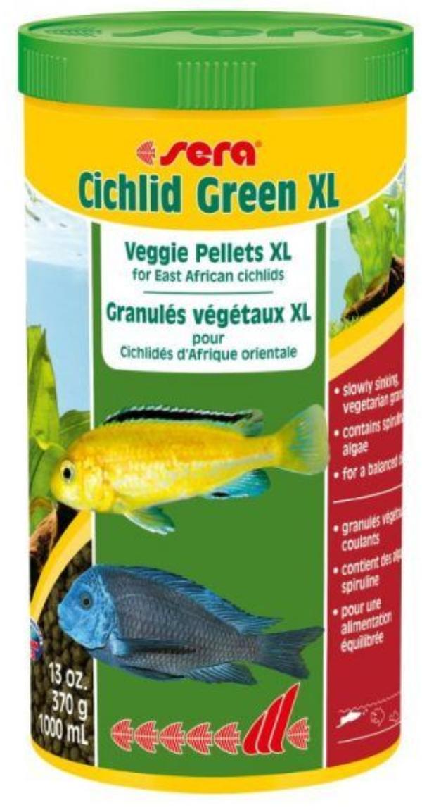 Sera Корм для цихлид "Cichlid Green" XL