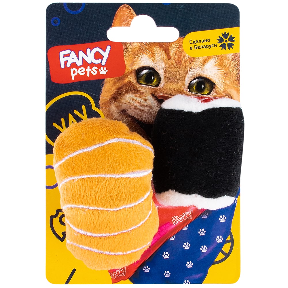 Fancy pets Игрушка для кошек Суши, 6 см