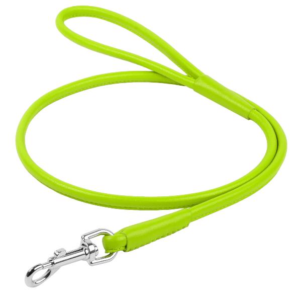 Поводок "Waudog" (Glamour) круглый, салатовый