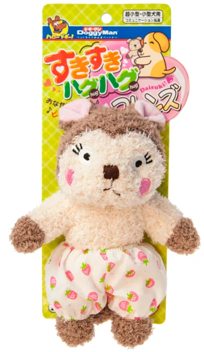 Игрушка из органического хлопка в виде белки