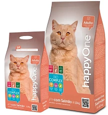 HappyOne Cat Adult (Лосось)