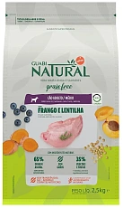 Guabi Natural Dog GF Medium (Цыпленок, чечевица)