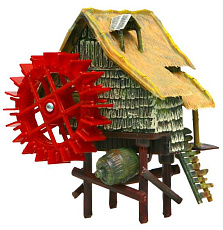 Marlin Aquarium Декор-распылитель движущийся Рисовая мельница