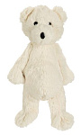Beeztees плюш. медведь DANI белый